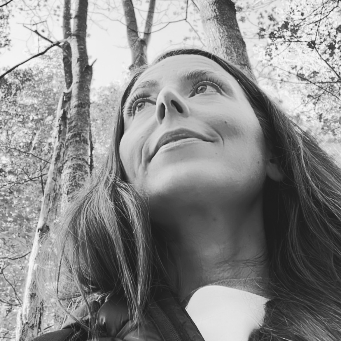 A contemplative moment in nature
