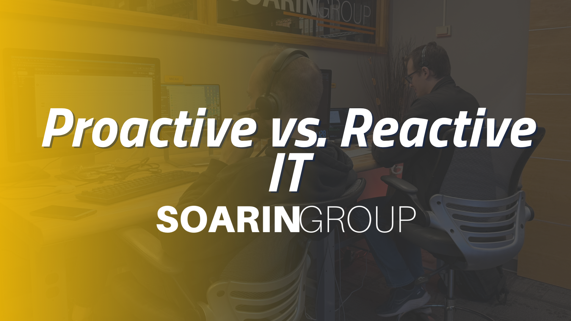Proactive IT vs Reactive IT: What’s Really Costing Your Business?