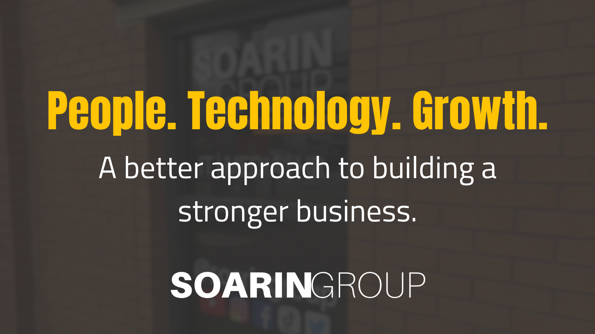 A Better Approach to People and Technology