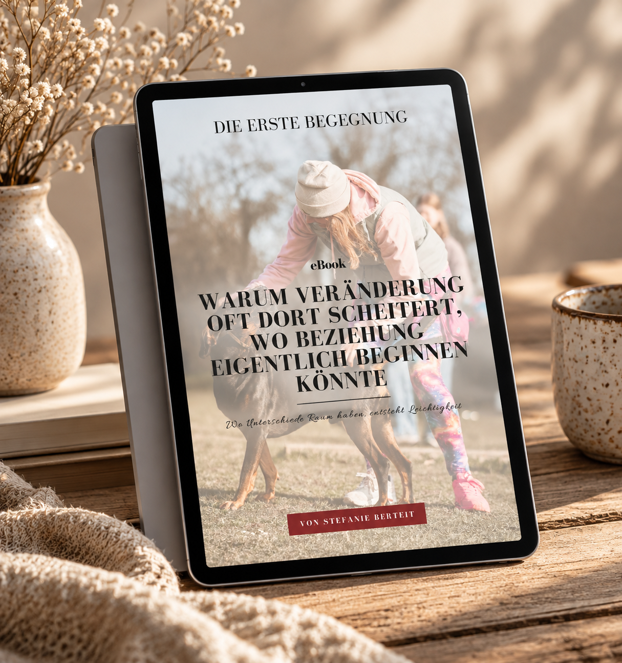 E-Book Cover „Die erste Begegnung“