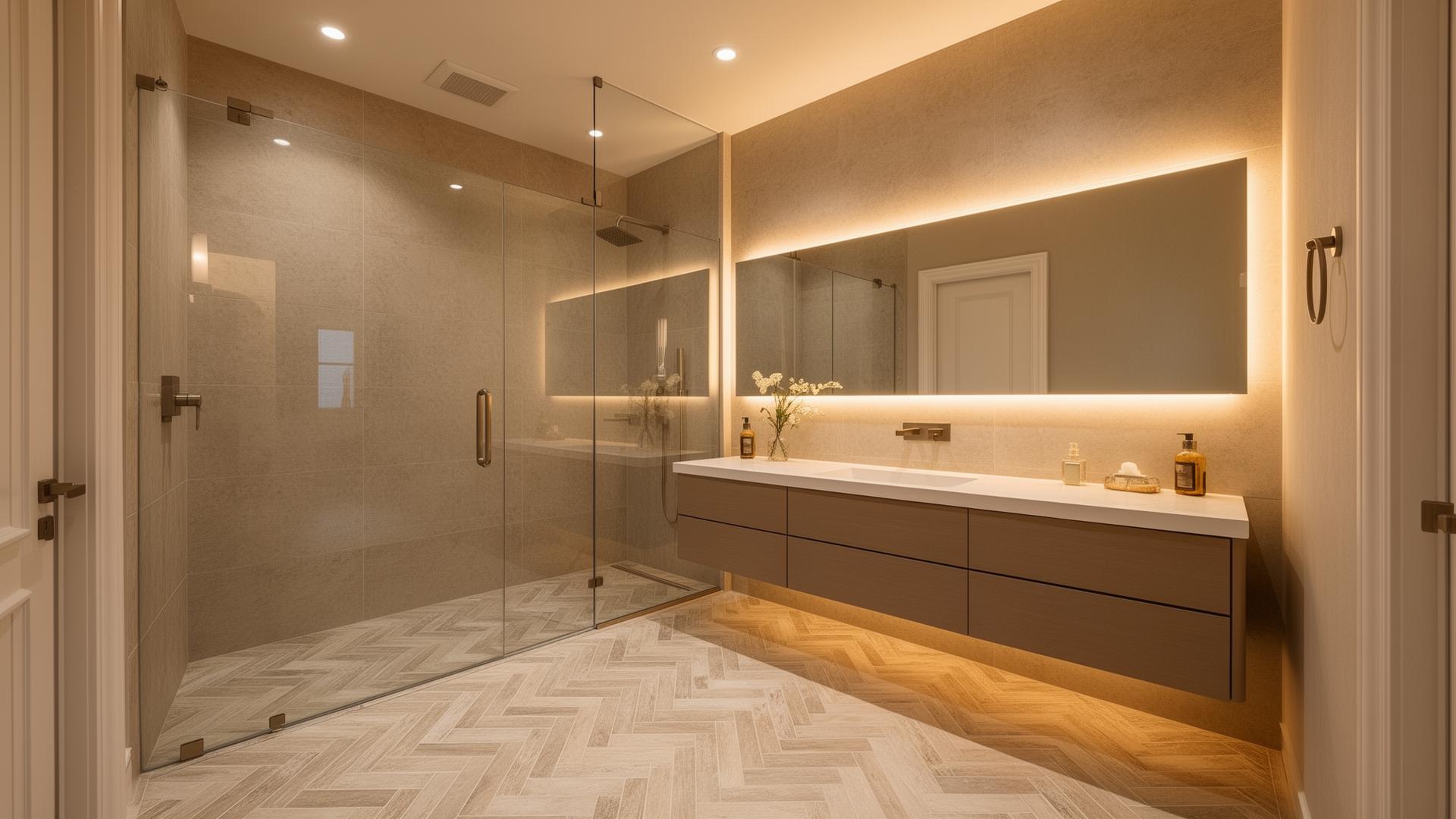 Contemporary bathroom