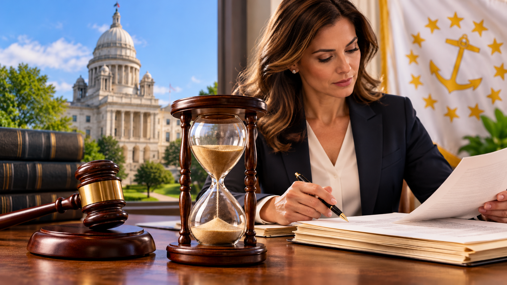 attorney reviewing time sensitive document attorney reviewing time sensitive document