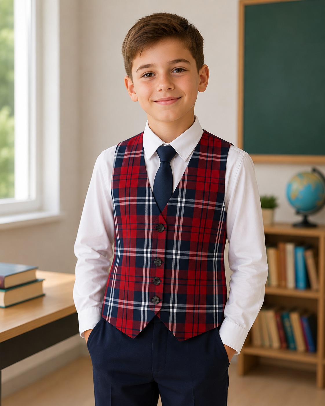 Vestă Uniformă Băieți imagine 3
