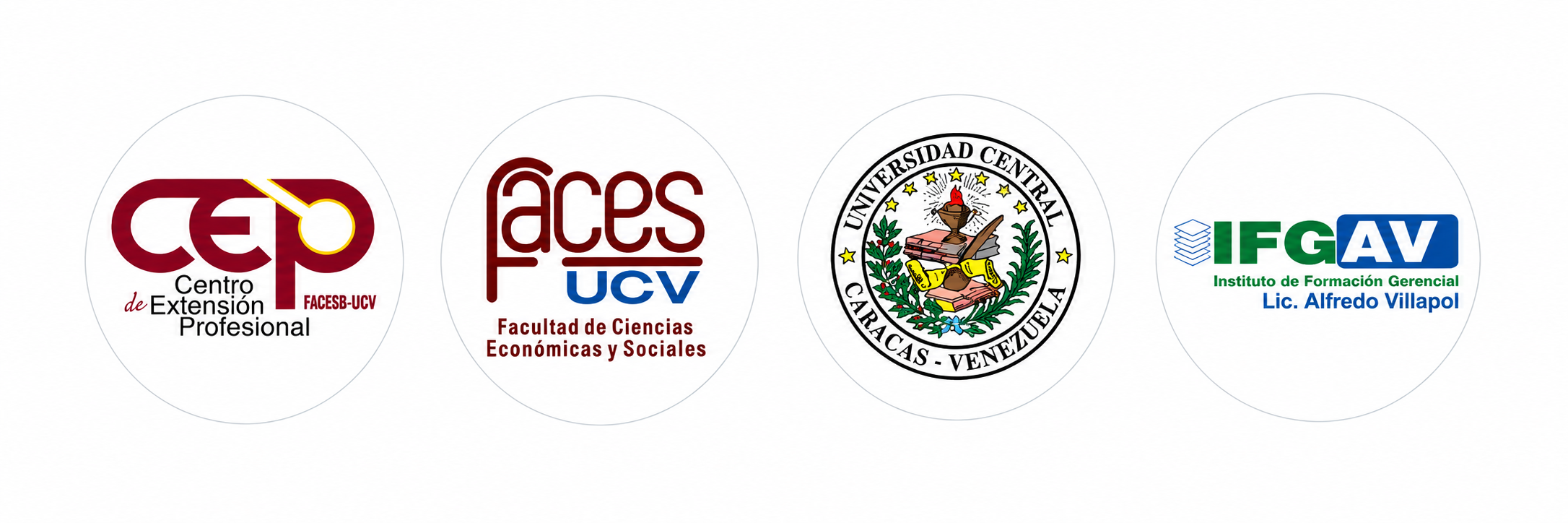 Convenio UCV · CEP · FACES · IFGAV