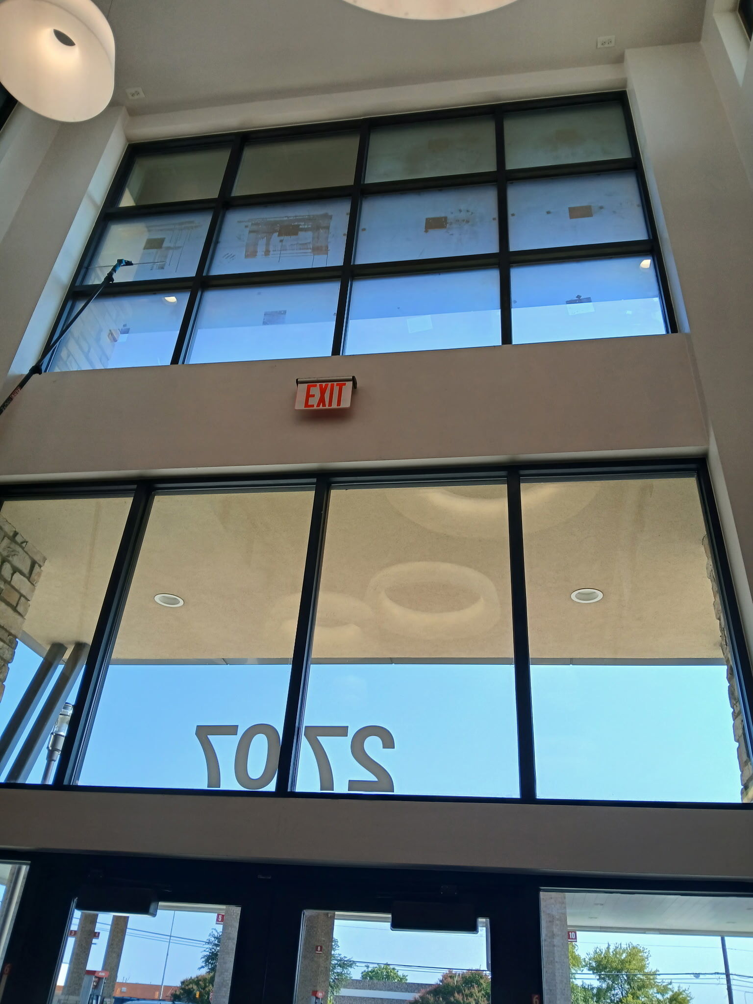 Before exterior cleaning in the Dallas Fort Worth area