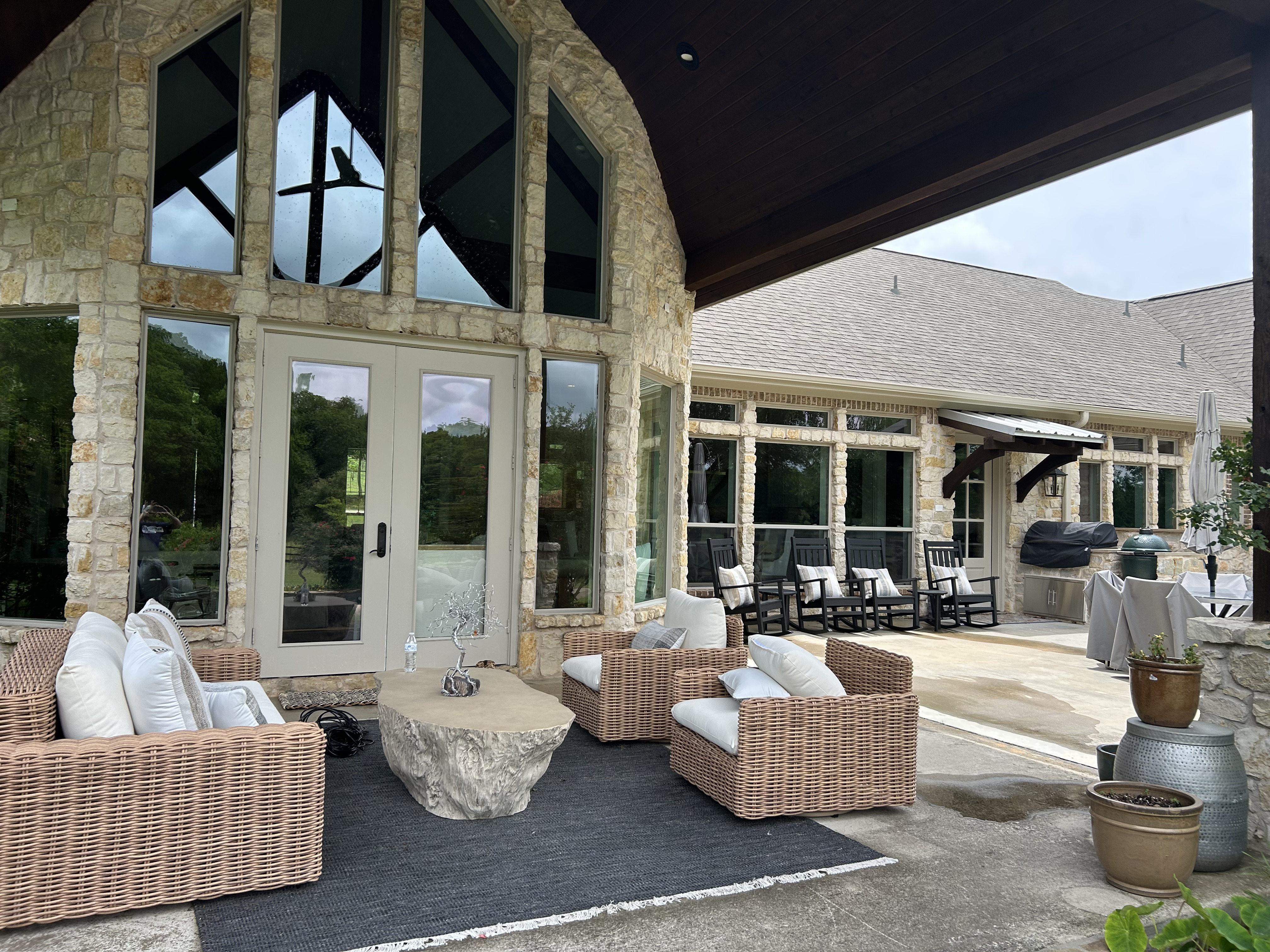 Completed exterior cleaning work in the Dallas Fort Worth area