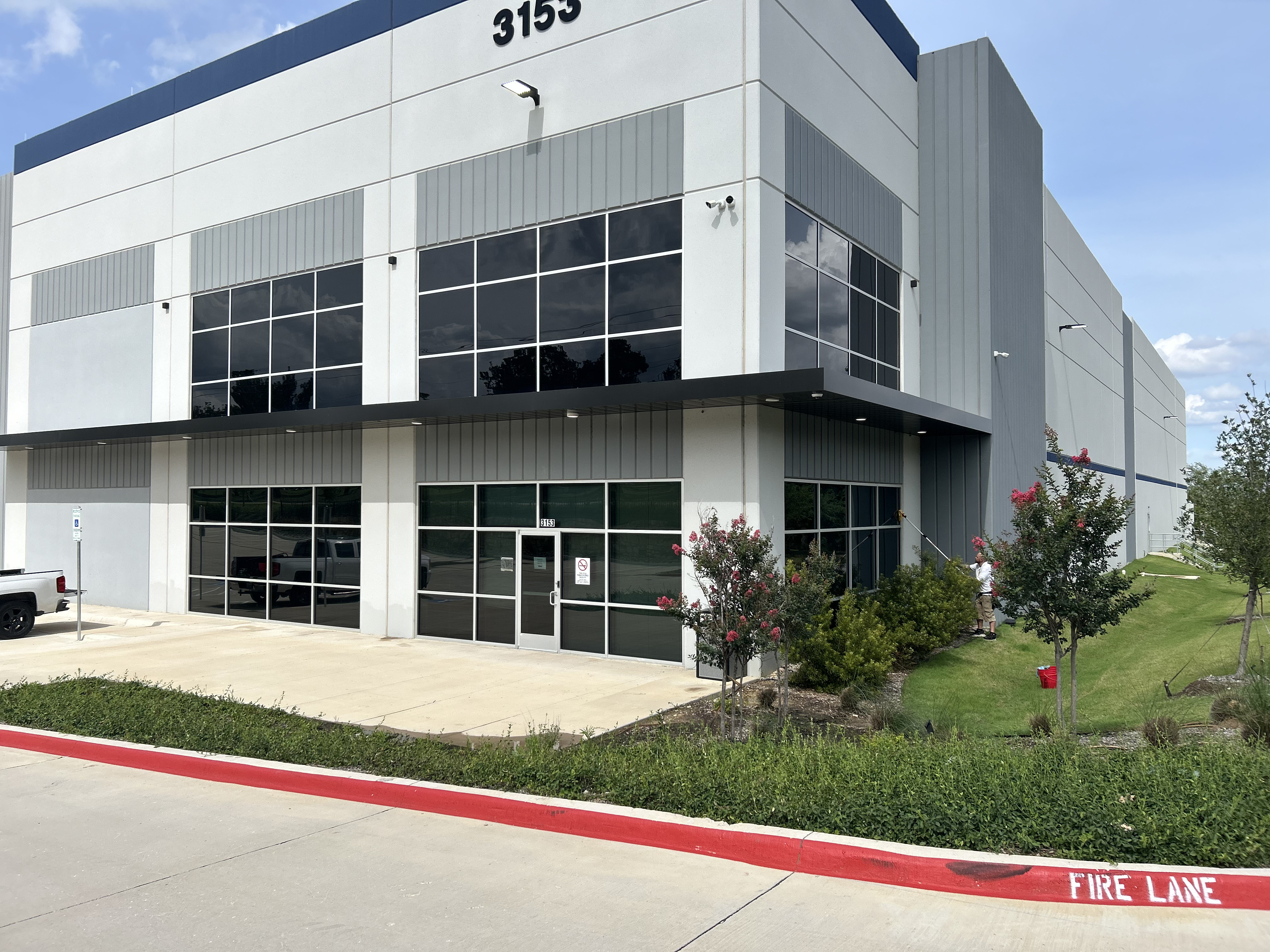 After exterior cleaning in the Dallas Fort Worth area