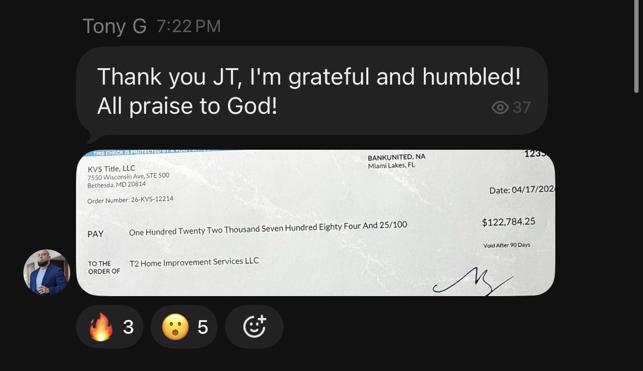 $120k profit in 1 month for Tony