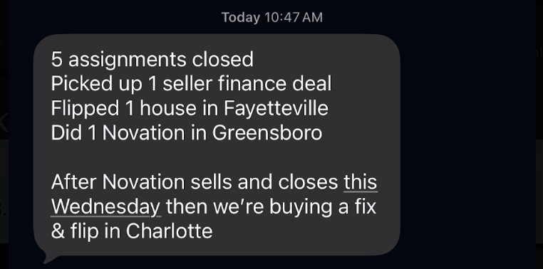 7 deals closed in 60 days