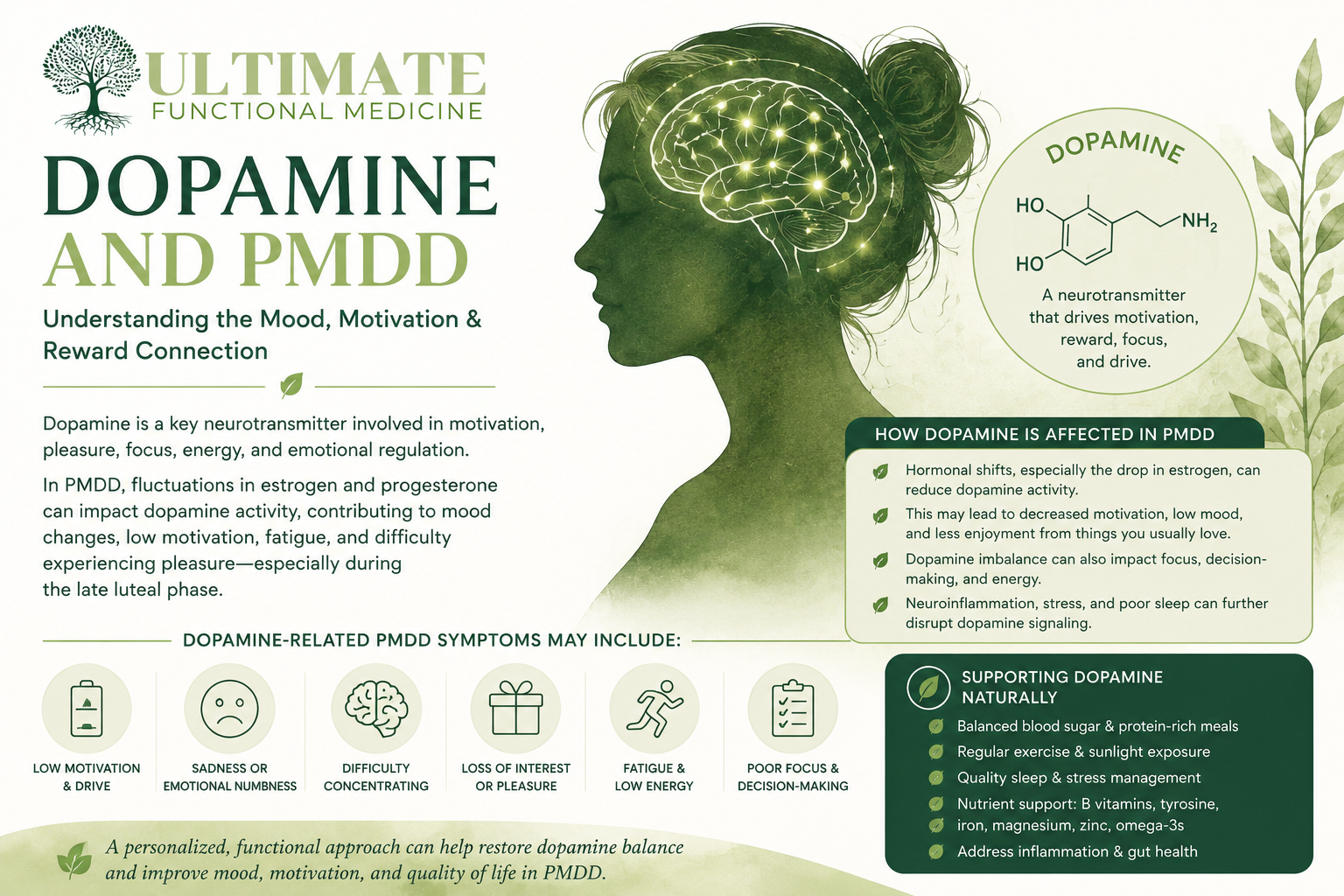 Dopamine and PMDD
