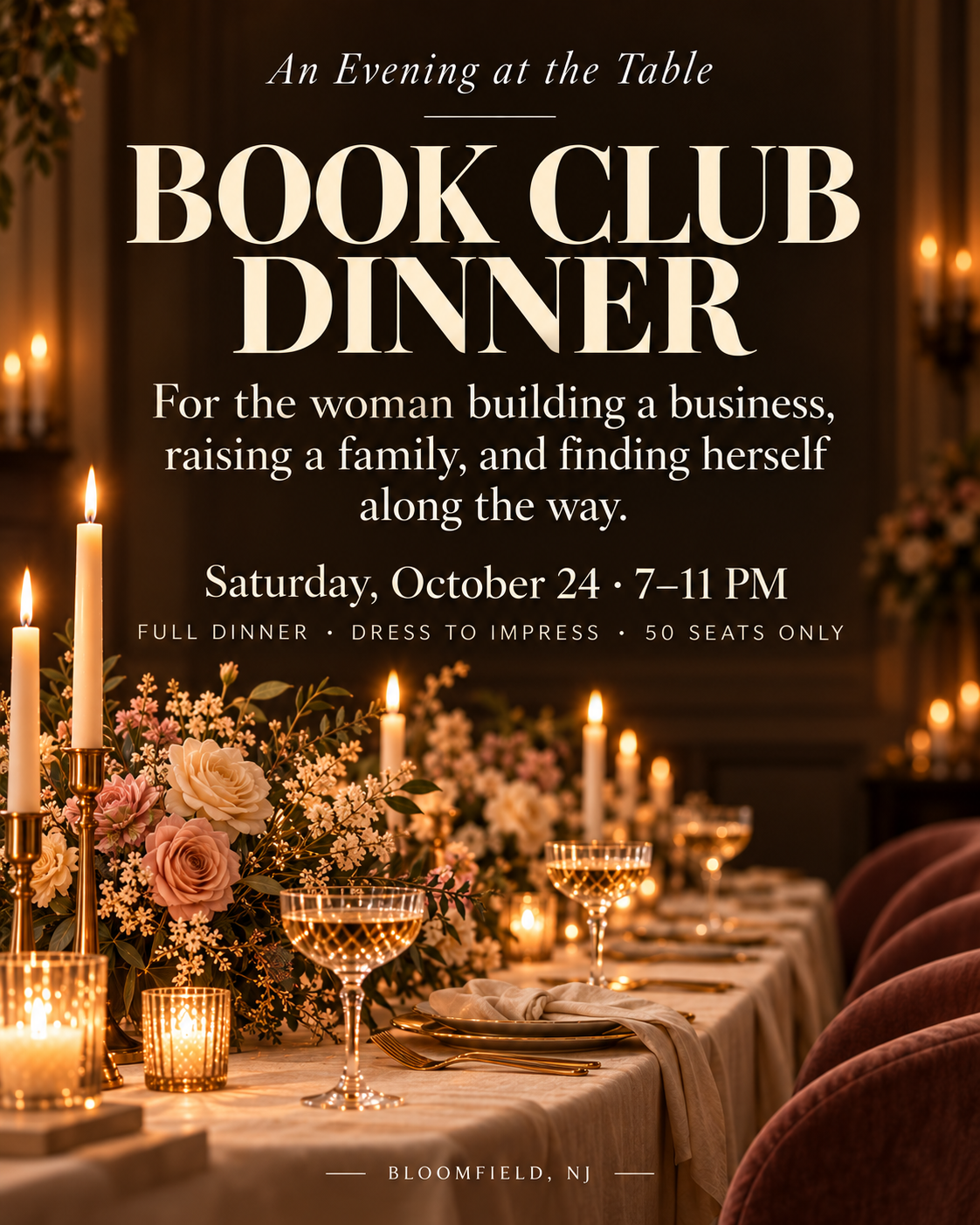 An Evening at the Table - Book Club Dinner