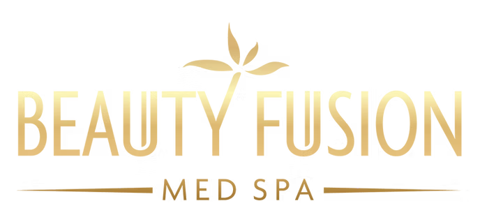 Clean, professional medical spa treatment room with neutral tones at Beauty Fusion in Des Moines