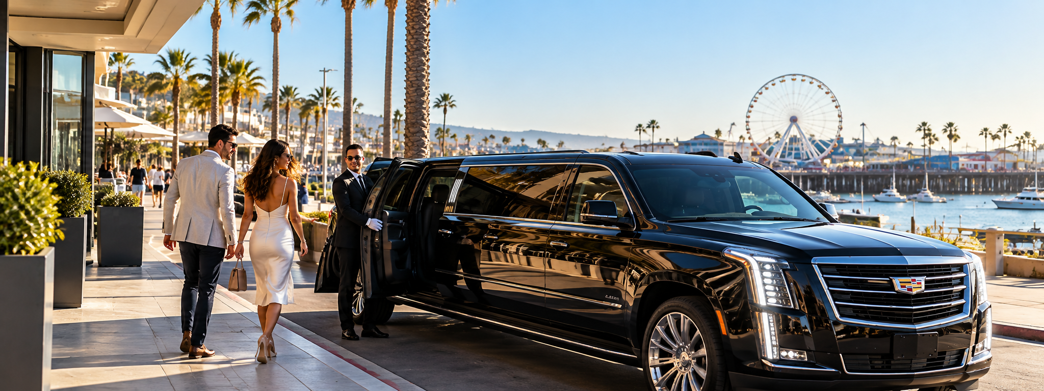 Stretch limo rental in Southern California