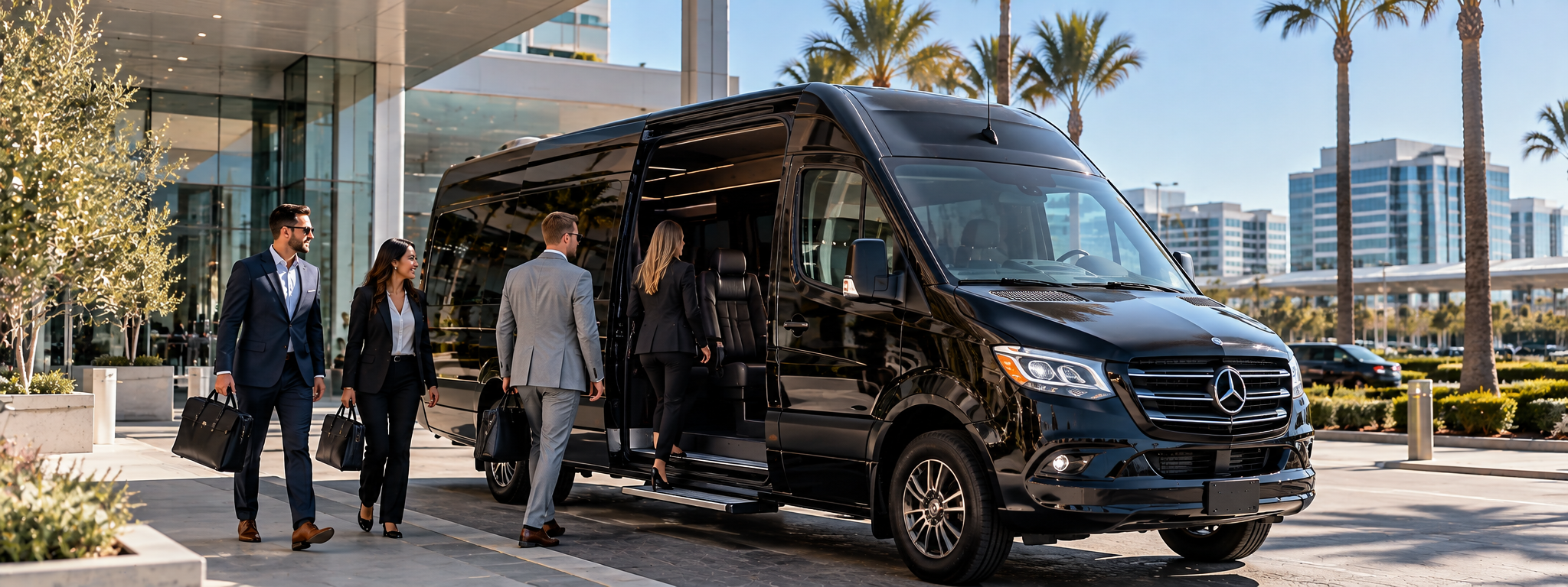 Corporate event transportation in Southern California