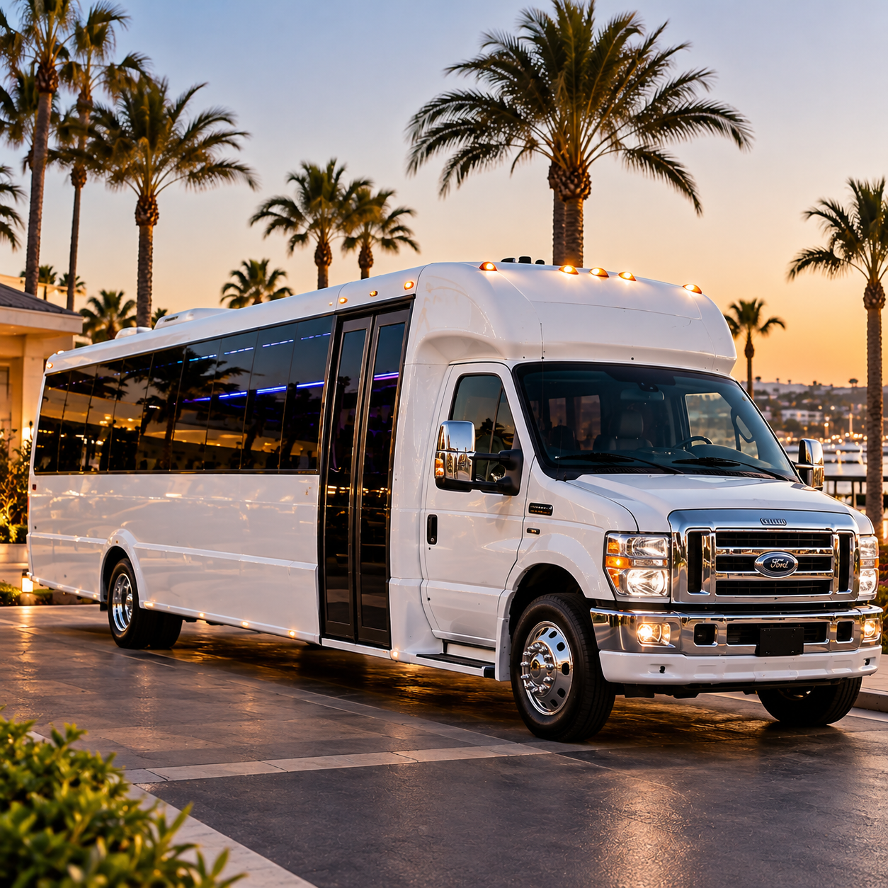 Party bus rental in Southern California