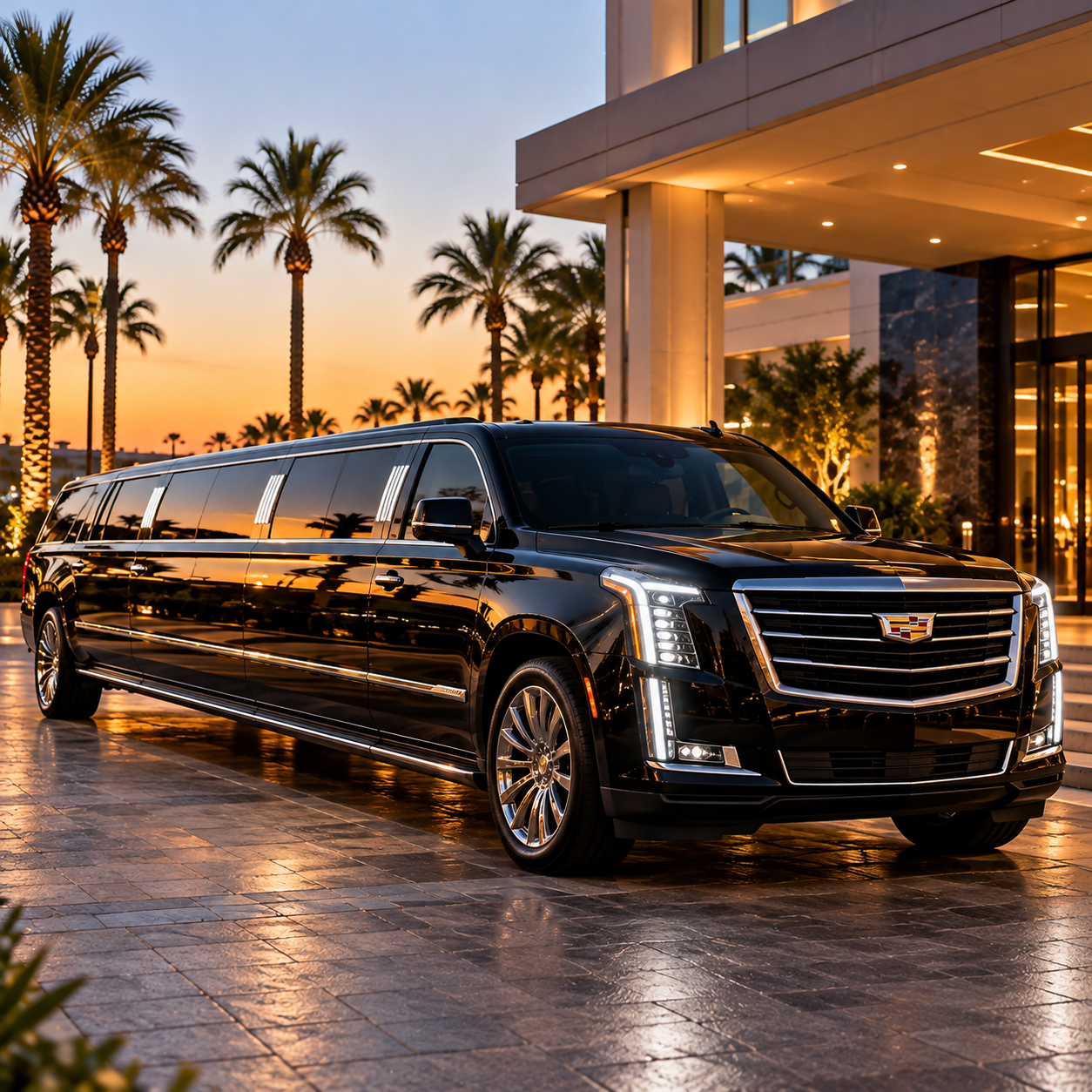 Stretch limo rental in Southern California