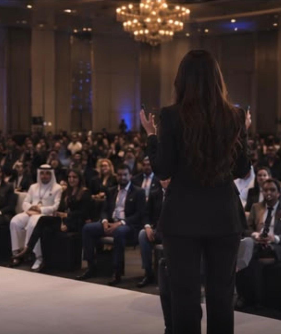 Rima on stage