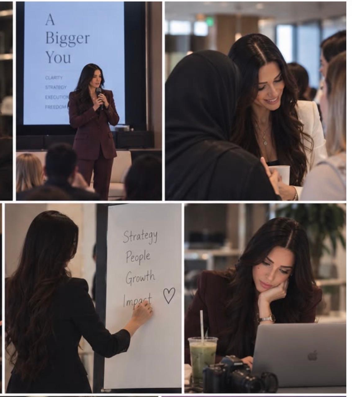 Rima Elhalik on stage