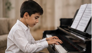 Piano lesson
