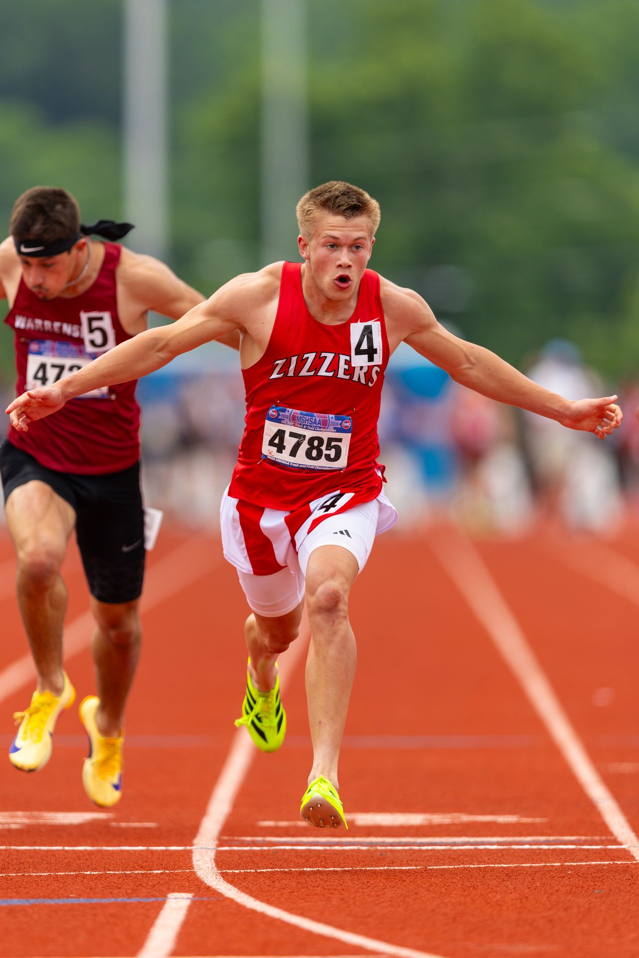 Professional high school track photography