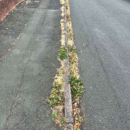 Before Driveway Cleaning Crewe