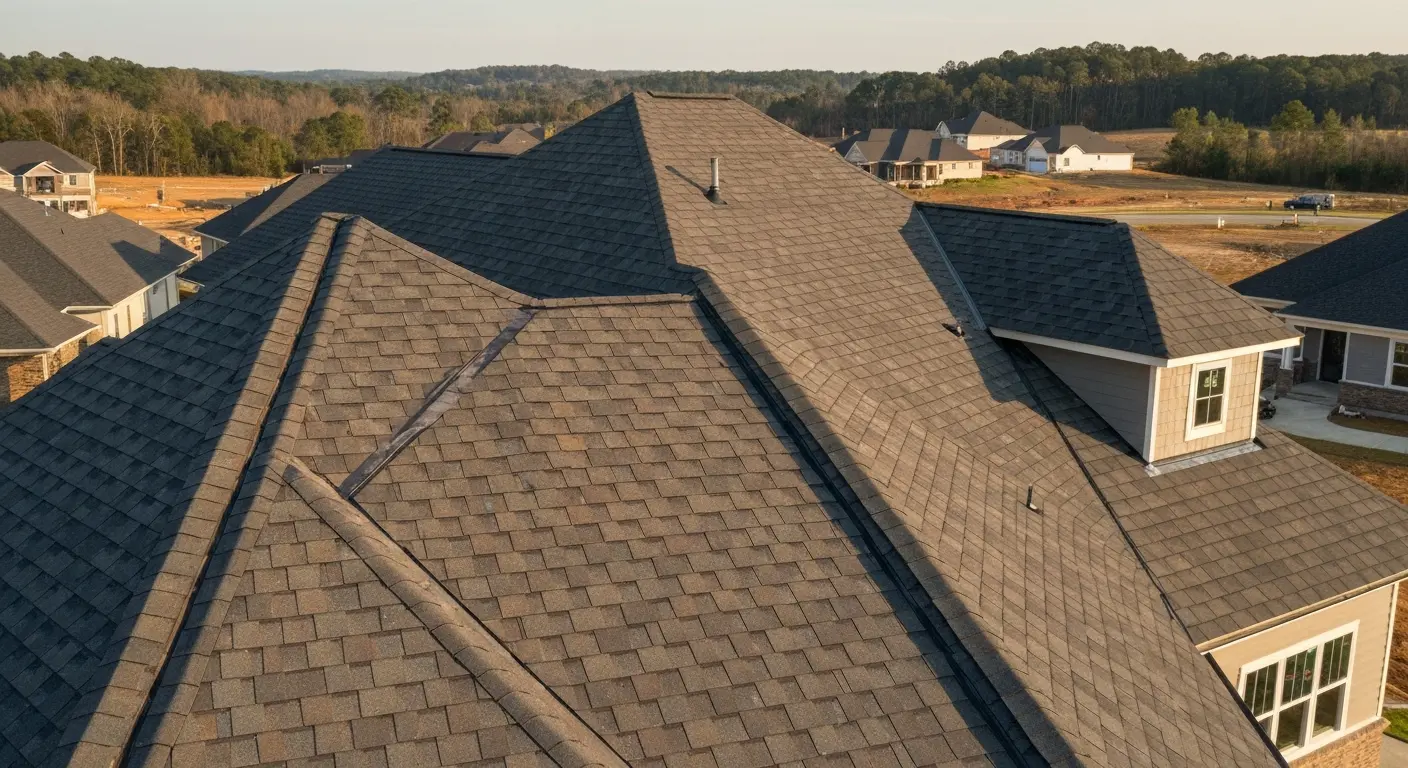 New construction roofing