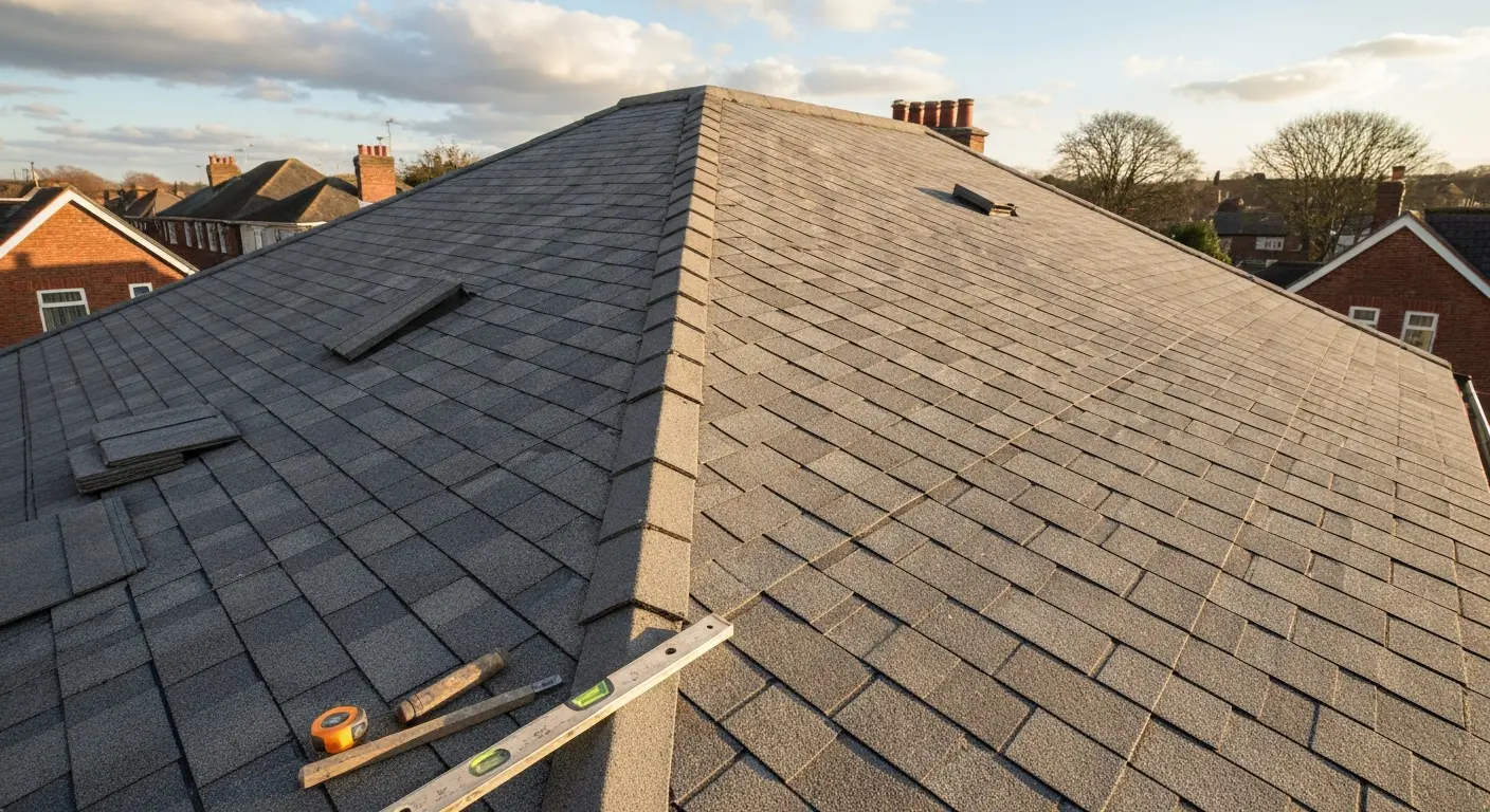 Complete roof replacement project