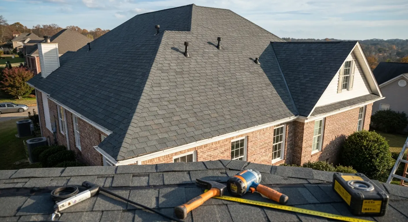 Roof replacement project