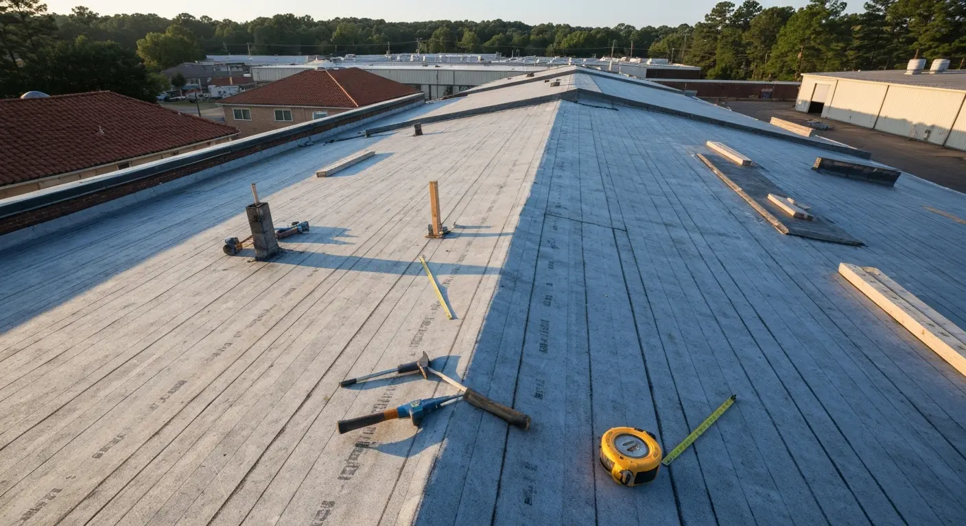 Emergency roof repair service