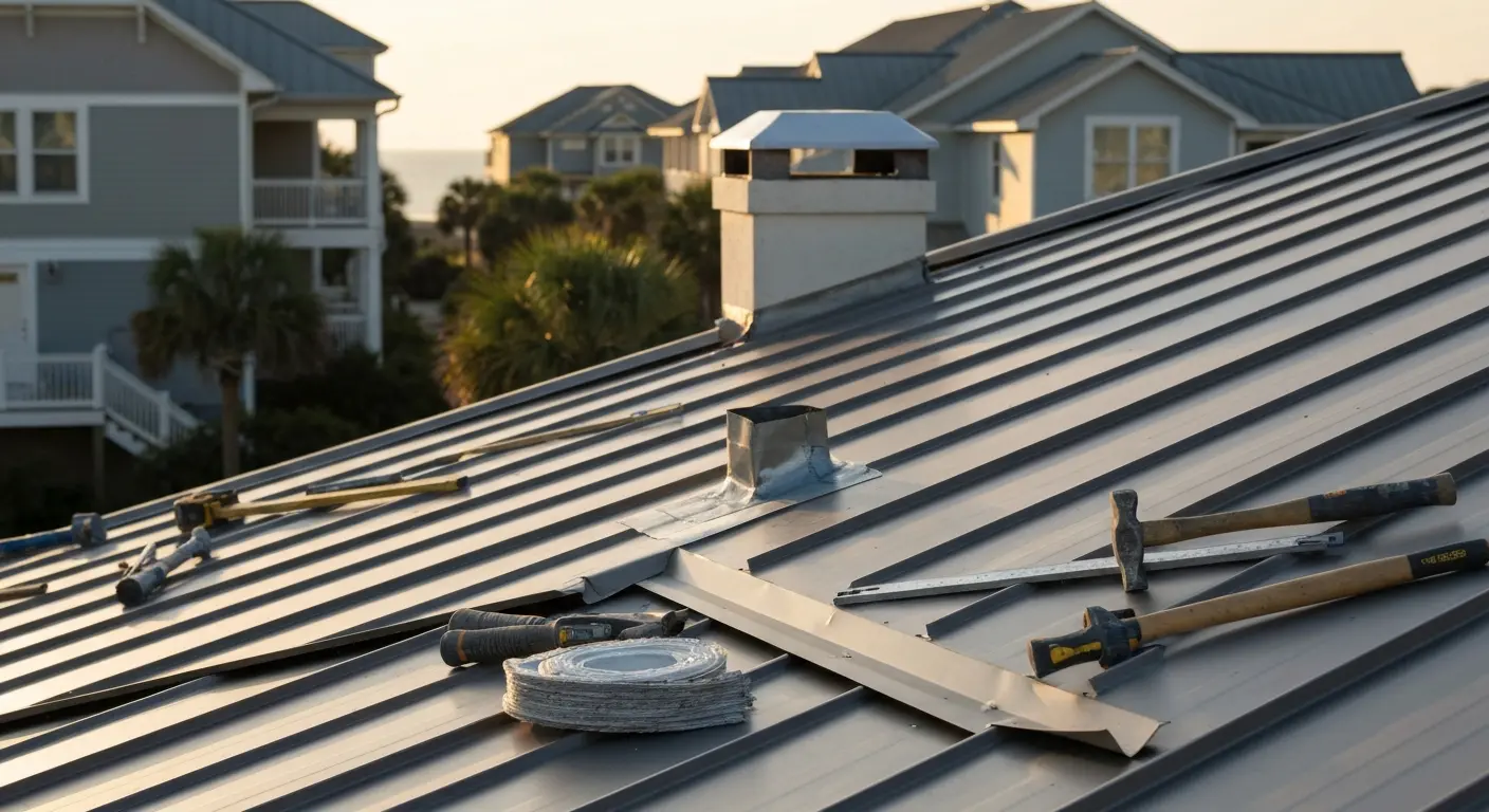 Roof replacement project