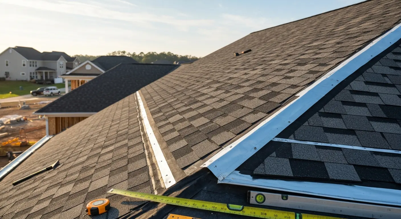 New construction roof