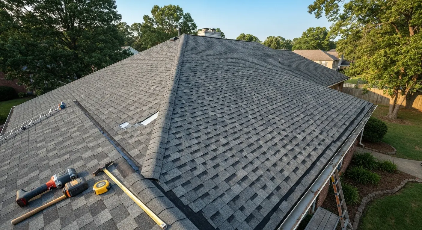 Complete roof replacement project