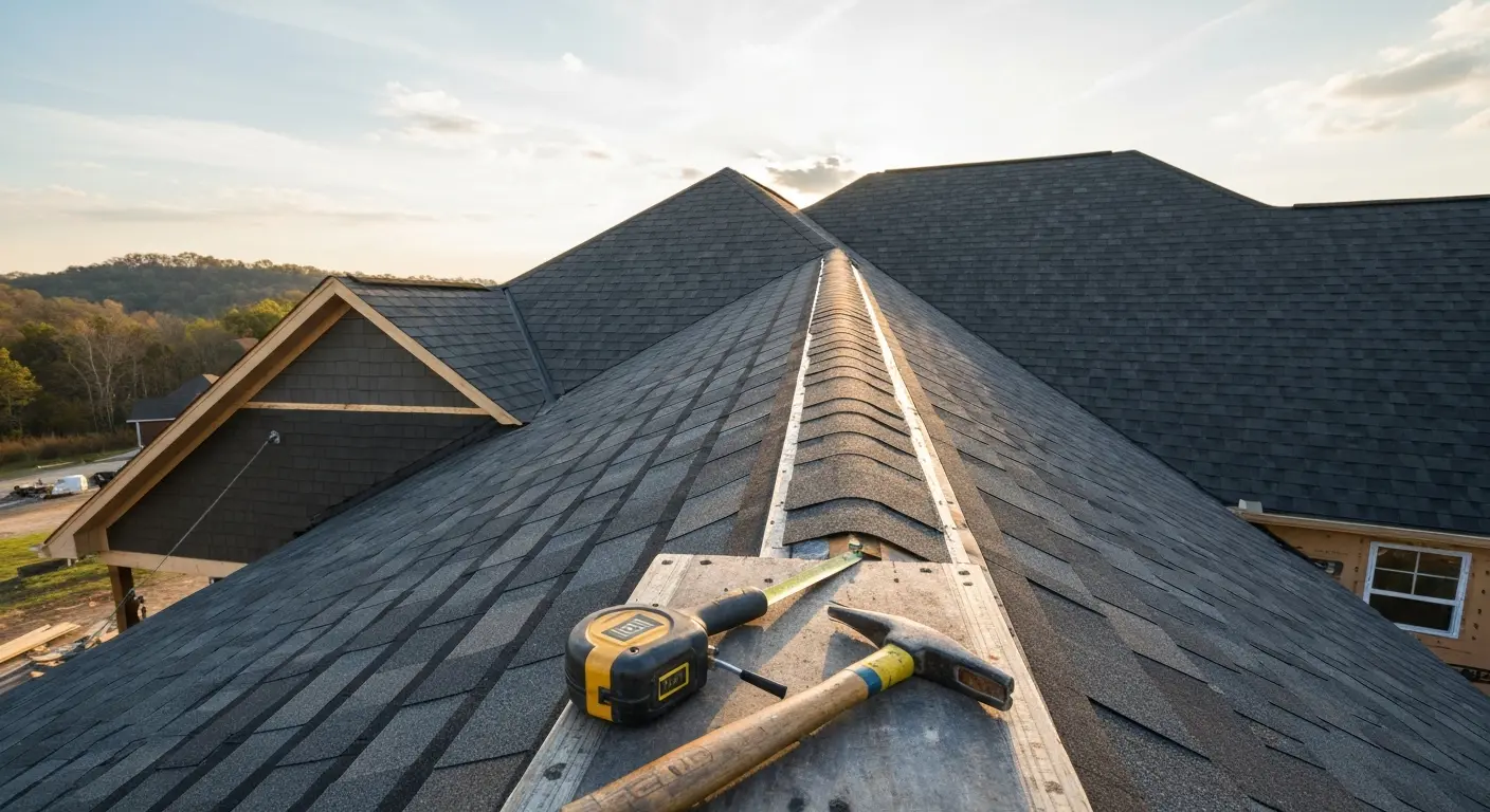 New construction roof