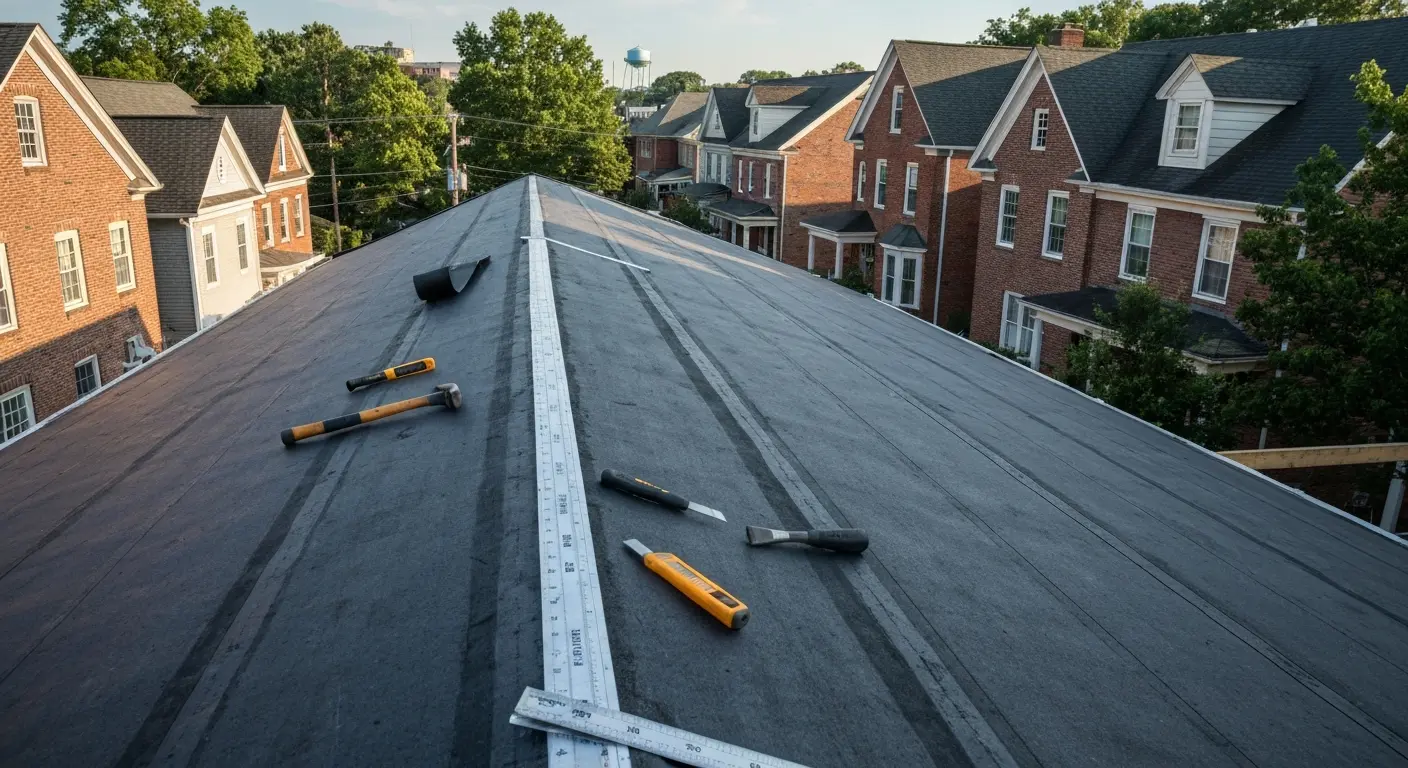 Roof replacement project
