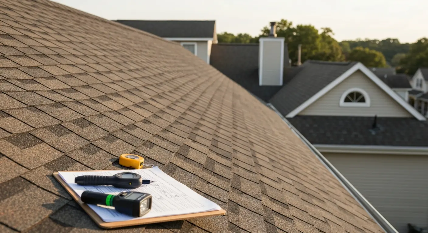 Pre-purchase home roof inspection