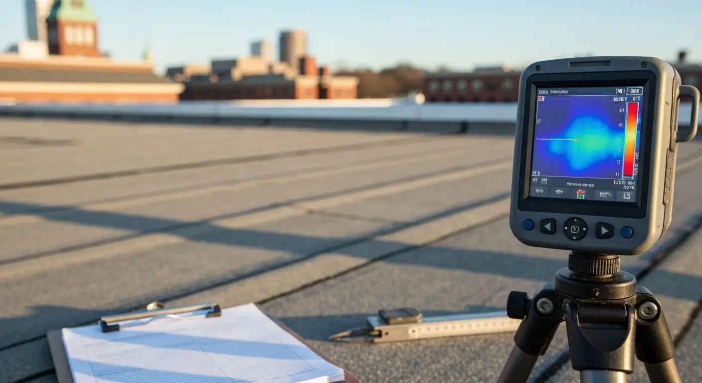 Professional roof inspection equipment