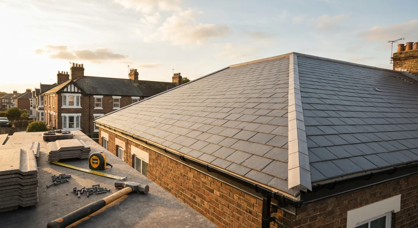 Complete roof replacement in Bristol