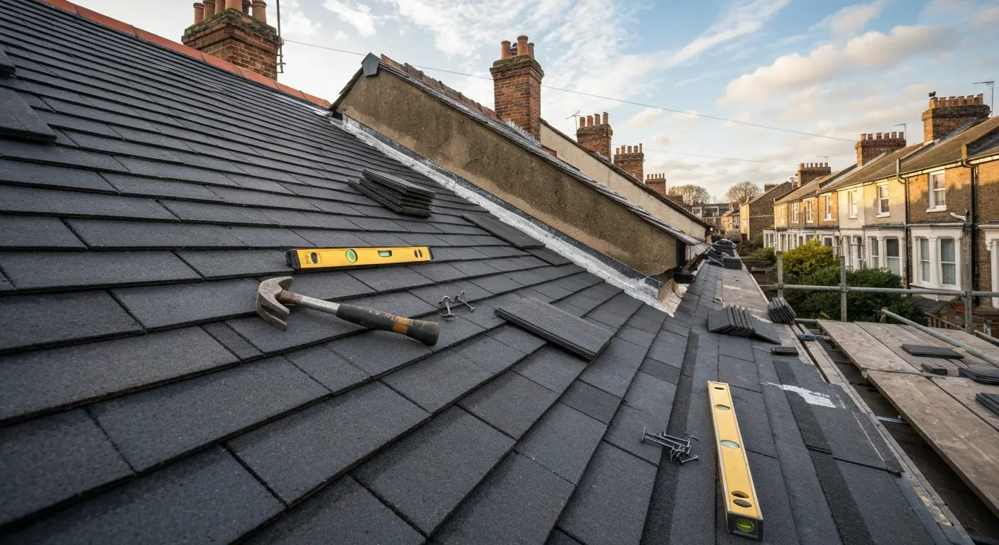 Full roof replacement project
