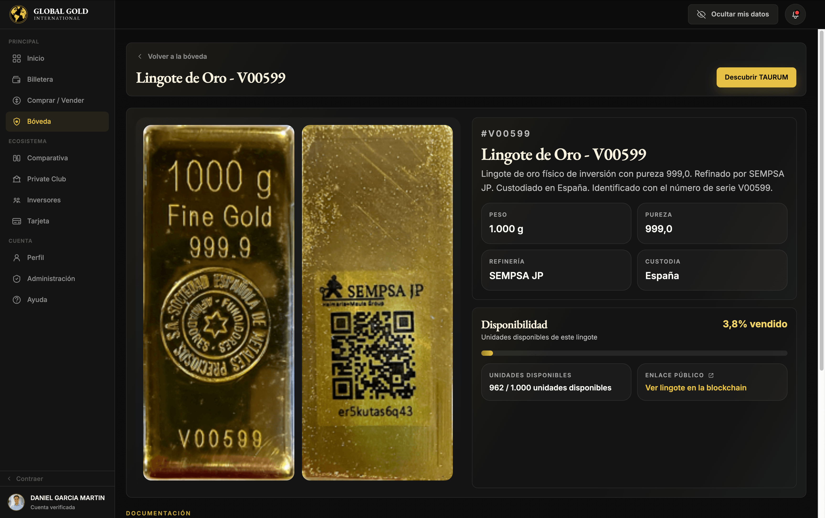Certificado de compra