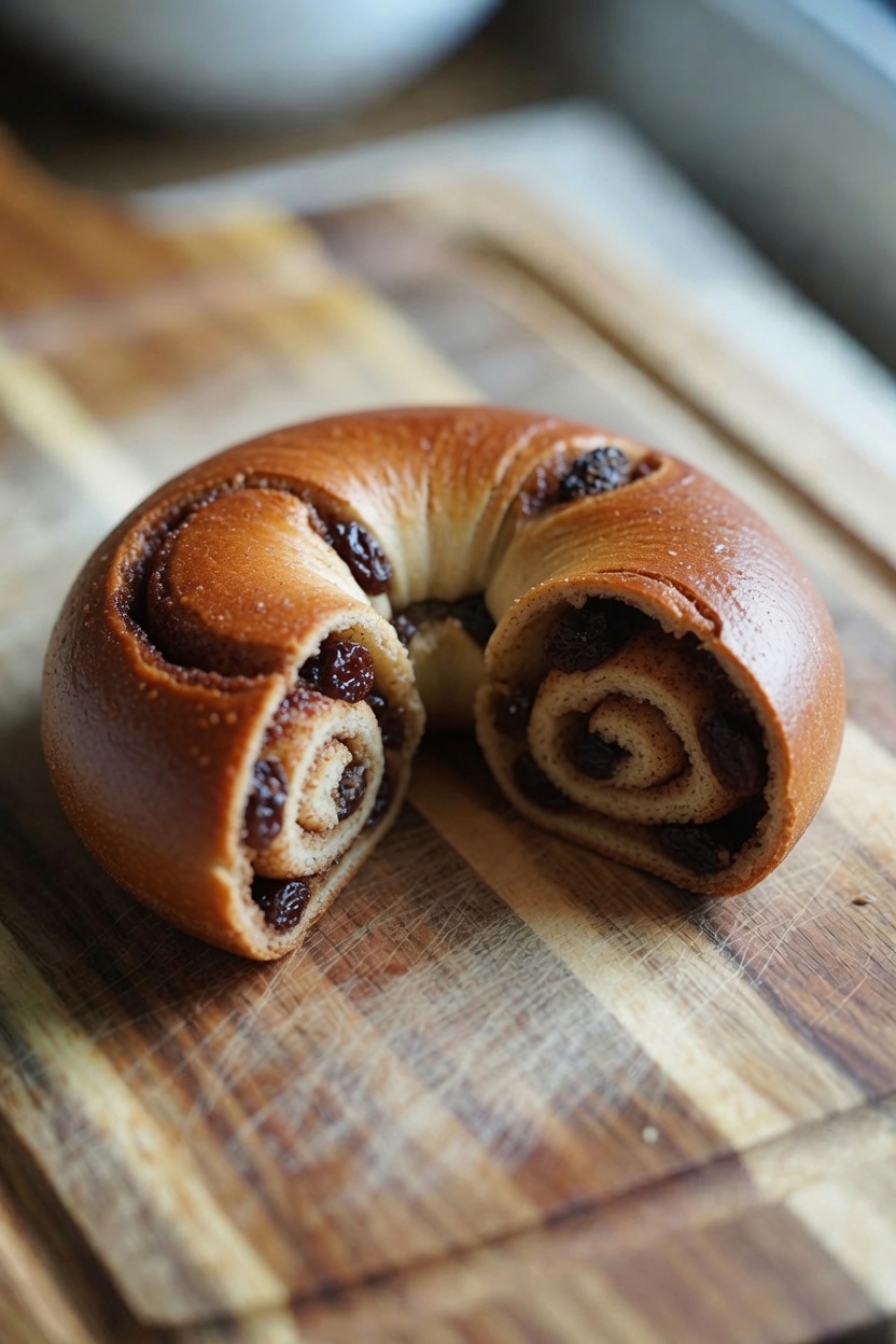 Cinnamon Raisin bagel