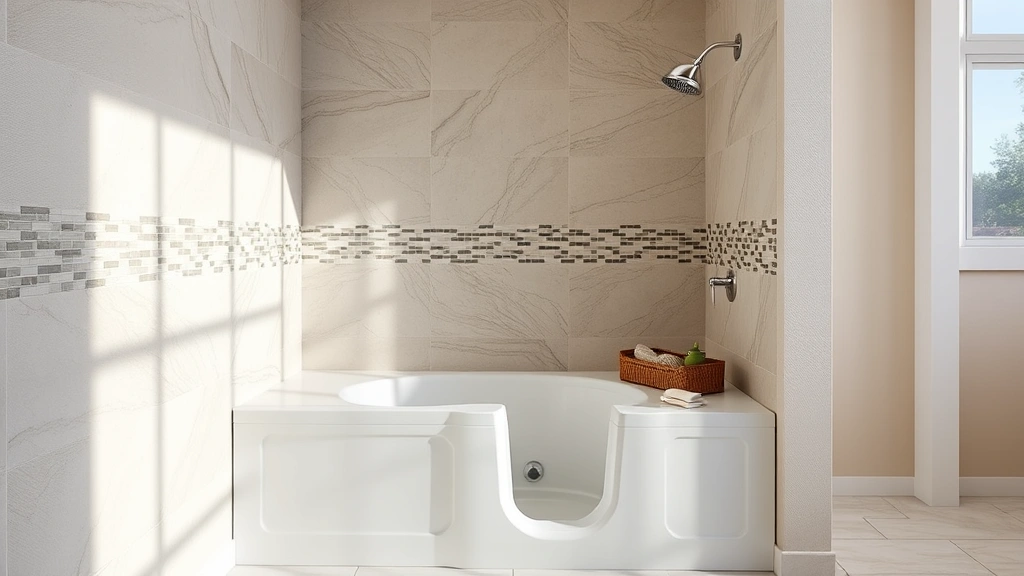 Walk-In Tub with Hydrotherapy Installation project in Phoenix AZ showcasing modern design and accessibility features