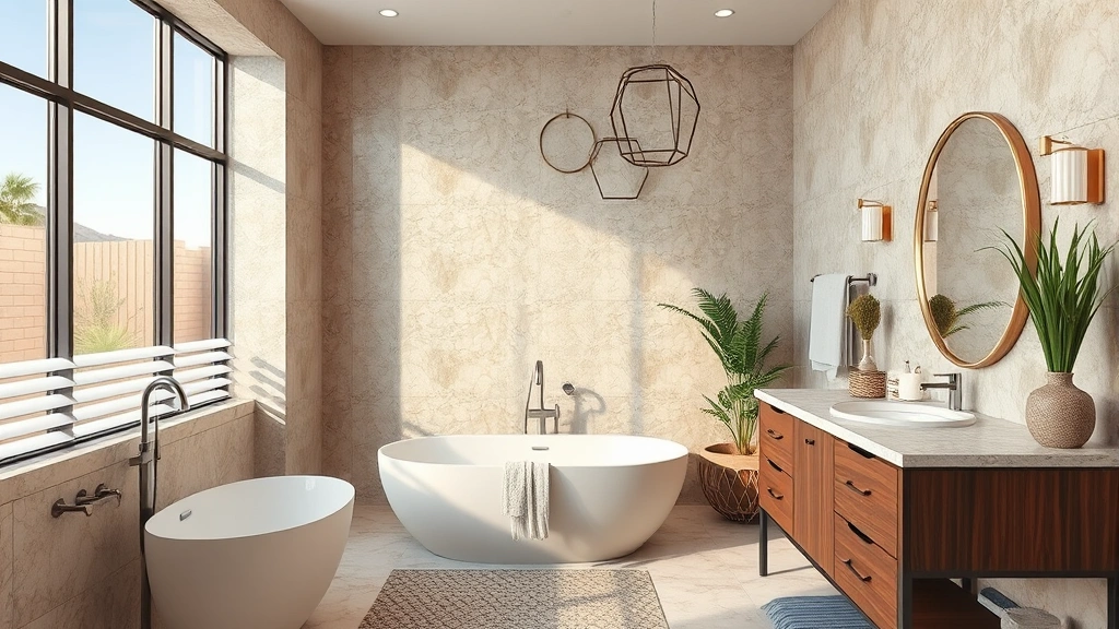 Bathroom Remodeling in El Mirage, AZ with modern fixtures and stylish design elements.