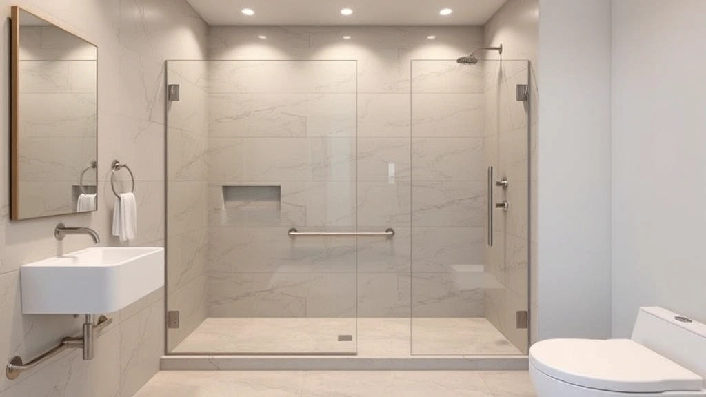 Curbless Shower Installation projects in Phoenix AZ showcasing modern design and accessibility features
