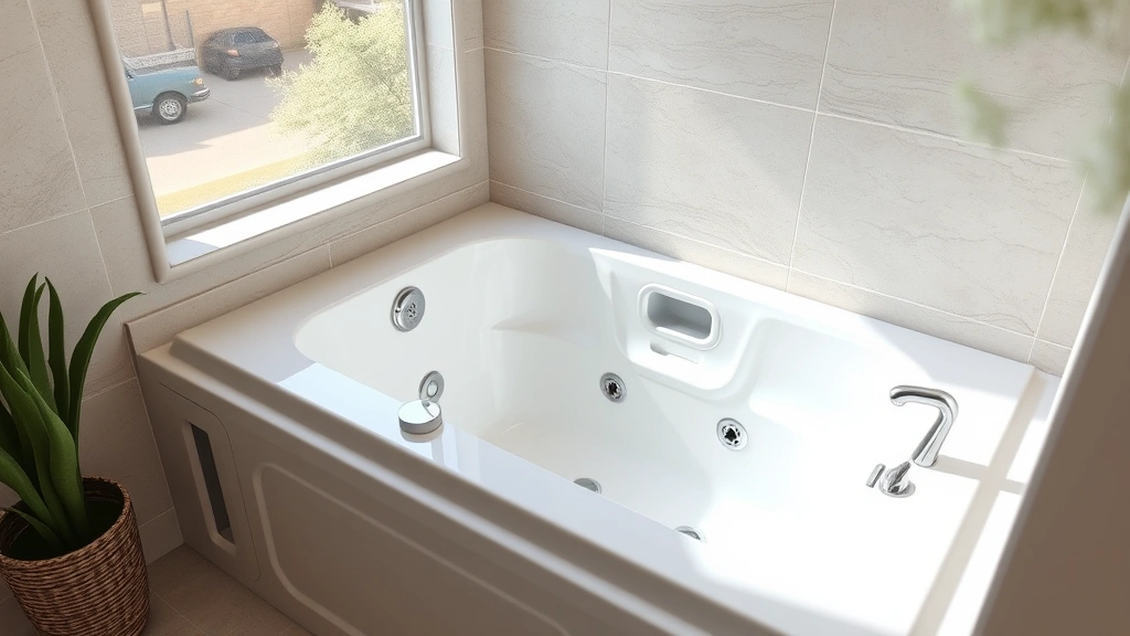 Walk-In Tub with Air Jets installation project in Phoenix AZ showcasing modern bathroom design