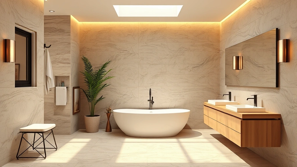 Bathroom Remodeling in Norterra, AZ with modern fixtures and elegant design elements.
