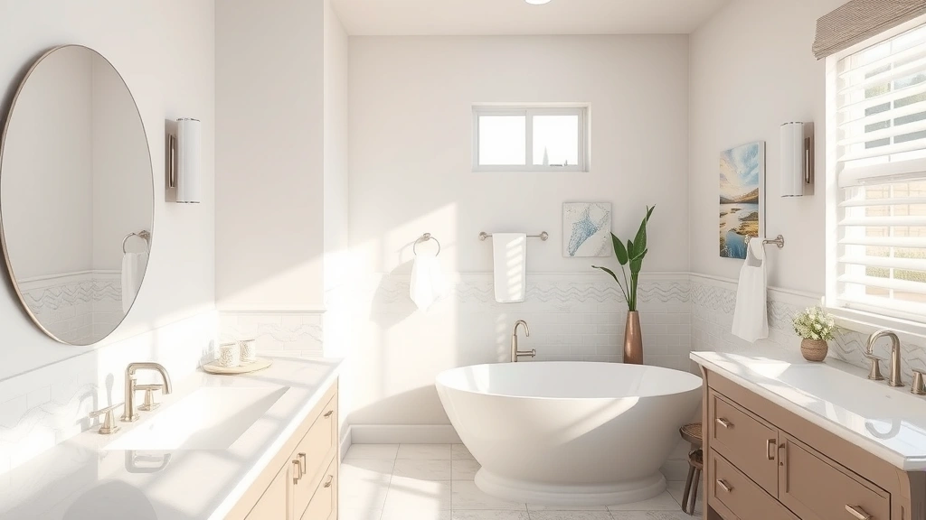 Bathroom Remodeling in Surprise AZ with modern fixtures and elegant design elements.
