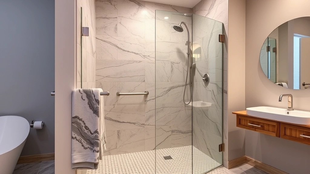 Walk-In Shower Installation projects in Phoenix AZ featuring modern designs and elegant finishes
