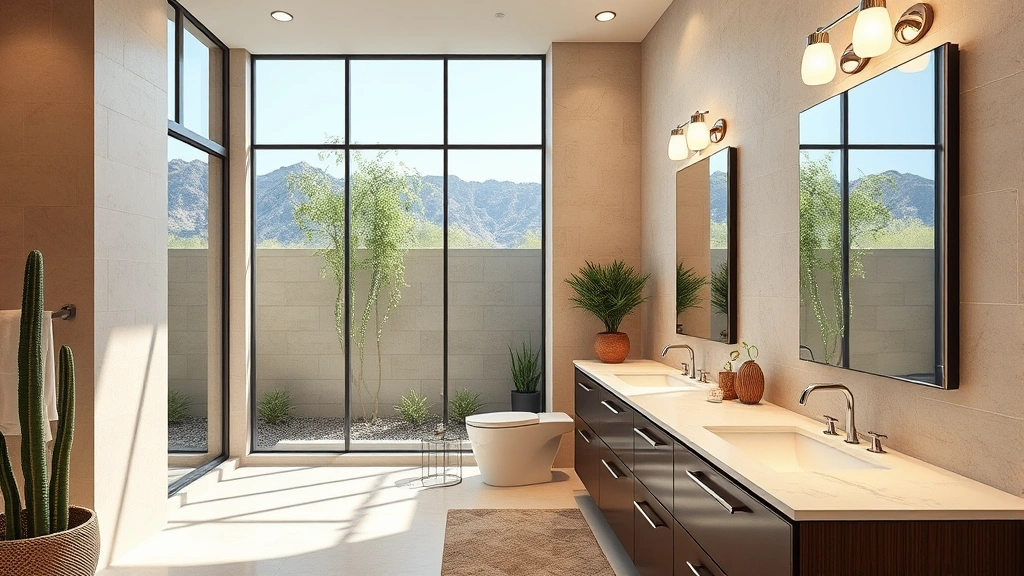 Bathroom Remodeling in Paradise Valley, AZ with modern fixtures and stylish design elements.