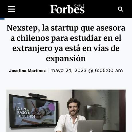 Forbes Chile sobre Nexstep