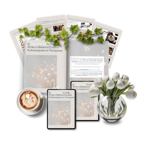 Natural ways to optimse your cholesterol levels during perimenopause